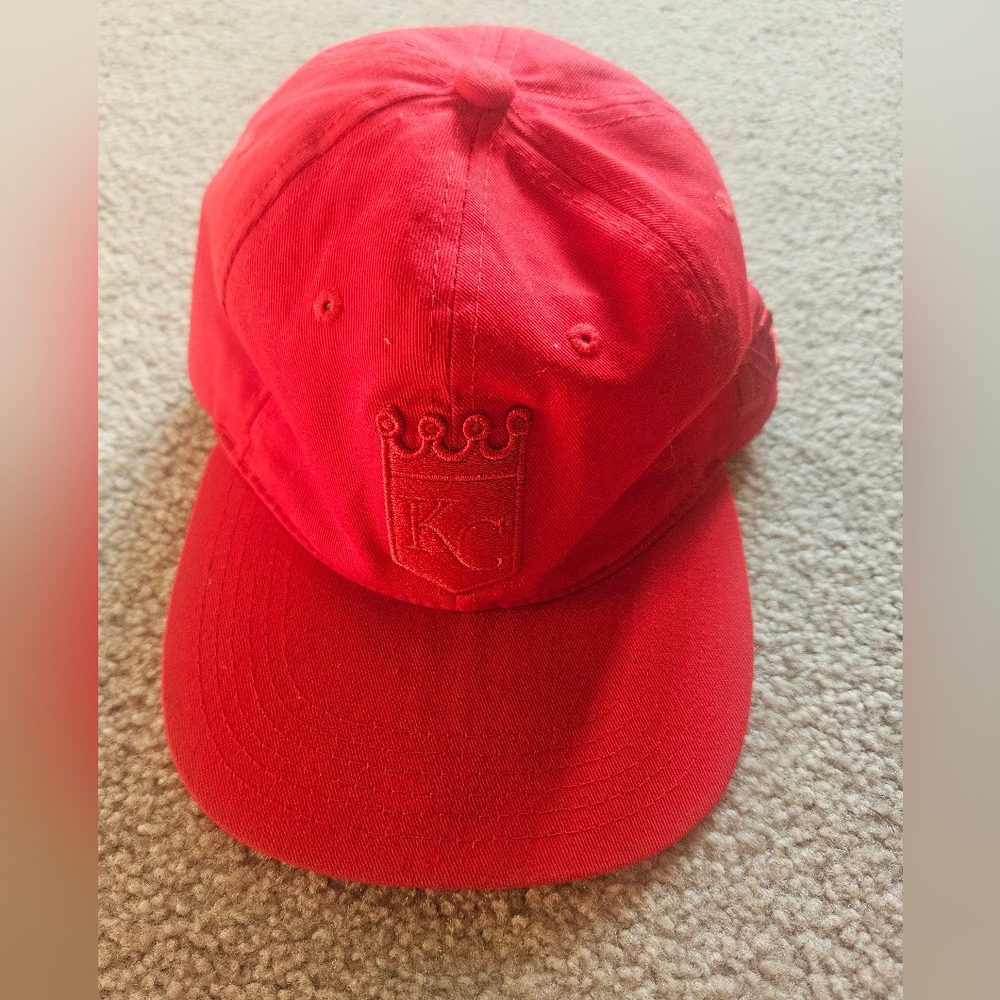 Kansas City Royals University Of Nebraska Hat - Red Baseball Collab MLB  NCAA